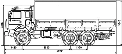 Камаз 43118 011 13