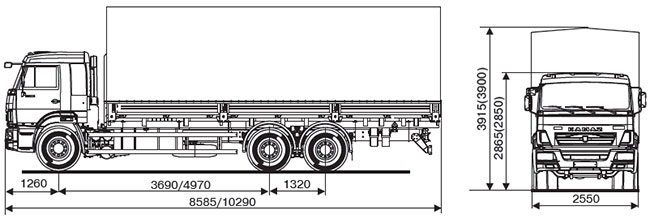 Чертеж 65117-23