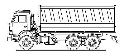 Рисунок камаз зерновоз